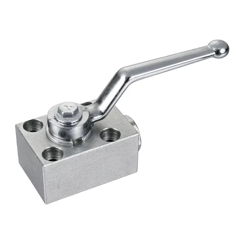 KHP3K Manual Manifold Mounted 3-way High Pressure Ball Valve